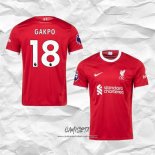 Primera Camiseta Liverpool Jugador Gakpo 2023-2024