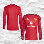 Primera Camiseta Manchester United 2025-2026 Manga Larga