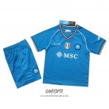 Primera Camiseta Napoli 2023-2024 Nino