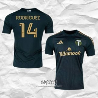 Primera Camiseta Portland Timbers Jugador Rodriguez 2025 Jonathan