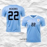Primera Camiseta Uruguay Jugador M.Caceres 2022