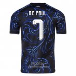 Segunda Camiseta Argentina Jugador Rodrigo 2026 De Paul