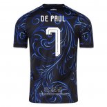 Segunda Camiseta Argentina Jugador Rodrigo 2026 De Paul