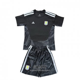 Segunda Camiseta Aston Villa Portero 2026-2027 Nino