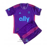 Segunda Camiseta Charlotte FC 2023-2024 Nino