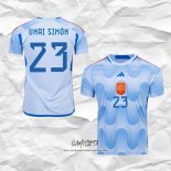 Segunda Camiseta Espana Jugador Unai Simon 2022