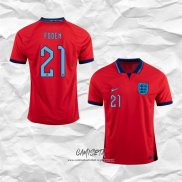 Segunda Camiseta Inglaterra Jugador Foden 2022