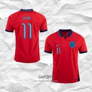 Segunda Camiseta Inglaterra Jugador Saka 2022