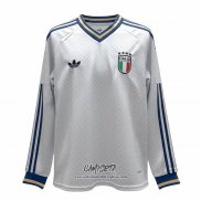 Segunda Camiseta Italia 2026 Manga Larga