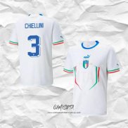 Segunda Camiseta Italia Jugador Chiellini 2022