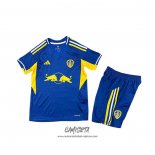 Segunda Camiseta Leeds United 2025-2026 Nino