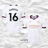 Segunda Camiseta Manchester City Jugador Rodrigo 2023-2024