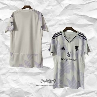 Segunda Camiseta Manchester United 2025-2026 Mujer
