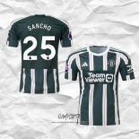 Segunda Camiseta Manchester United Jugador Sancho 2023-2024