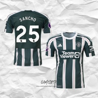 Segunda Camiseta Manchester United Jugador Sancho 2023-2024