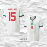 Segunda Camiseta Marruecos Jugador Amallah 2022