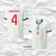 Segunda Camiseta Marruecos Jugador Amrabat 2022