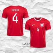 Segunda Camiseta Polonia Jugador Skoras 2022