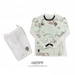 Segunda Camiseta Portugal 2025 Nino Manga Larga