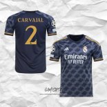 Segunda Camiseta Real Madrid Jugador Carvajal 2023-2024