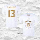 Segunda Camiseta Serbia Jugador S.Mitrovic 2022