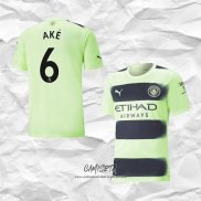 Tercera Camiseta Manchester City Jugador Ake 2022-2023