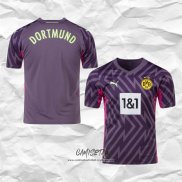 Camiseta Borussia Dortmund Portero 2023-2024 Purpura