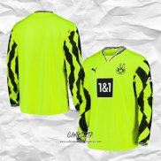 Camiseta Borussia Dortmund Special 2024-2025 Manga Larga Amarillo