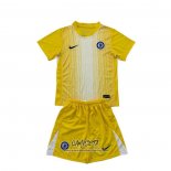 Camiseta Chelsea Portero 2025-2026 Nino Amarillo