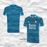 Camiseta Feyenoord Portero 2021-2022 Azul