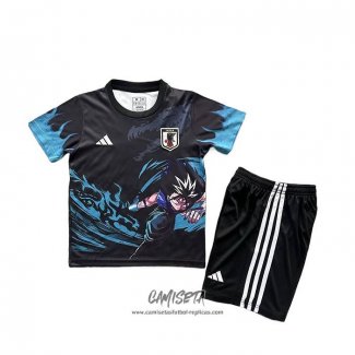Camiseta Japon Anime 2025 Nino Negro