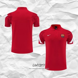 Camiseta Polo del Barcelona 2022-2023 Rojo