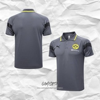 Camiseta Polo del Borussia Dortmund 2023-2024 Gris