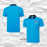 Camiseta Polo del Chelsea 2024-2025 Azul