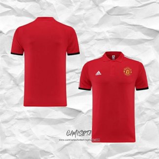 Camiseta Polo del Manchester United 2023-2024 Rojo