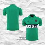 Camiseta Polo del Paris Saint-Germain Jordan 2022-2023 Verde