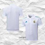 Camiseta Polo del Real Madrid 2025-2026 Azul Blanco