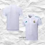 Camiseta Polo del Real Madrid 2025-2026 Azul Blanco