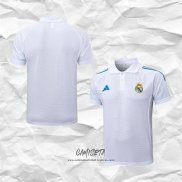 Camiseta Polo del Real Madrid 2025-2026 Azul Blanco