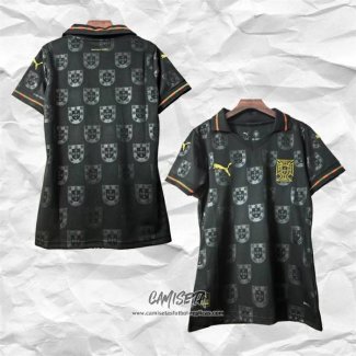 Camiseta Portugal Special 2025 Mujer Negro