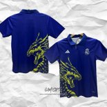 Camiseta Real Madrid Dragon 2024-2025 Azul Tailandia