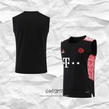 Camiseta de Entrenamiento Bayern Munich 2022-2023 Sin Mangas Negro