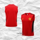 Camiseta de Entrenamiento Flamengo 2022-2023 Sin Mangas Rojo