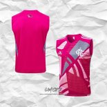 Camiseta de Entrenamiento Flamengo 2025-2026 Sin Mangas Rosa