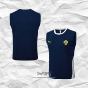 Camiseta de Entrenamiento Portugal 2025-2026 Sin Mangas Azul