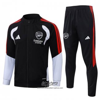 Chandal de Chaqueta del Arsenal 2026-2027 Nino Negro