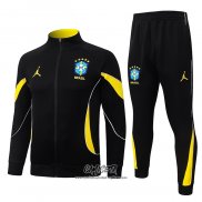 Chandal de Chaqueta del Brasil 2026-2027 Amarillo Negro