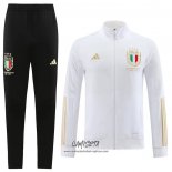 Chandal de Chaqueta del Italia 2023-2024 Blanco