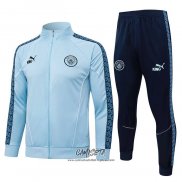 Chandal de Chaqueta del Manchester City 2025-2026 Azul