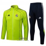 Chandal de Chaqueta del Real Madrid 2025-2026 Nino Verde